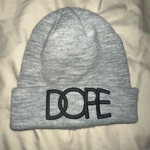 DOPE Brand Beanie Gray/ Black